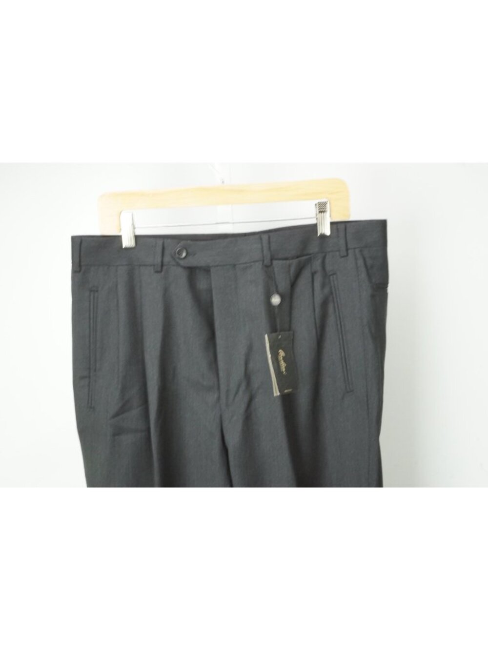 Corneliani Master Dark Wool Dress Pants Sz 50R EU BRAND NEW